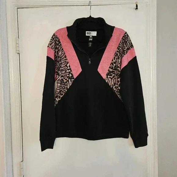 Beach Riot Maxine Half Zip Sweatshirt NWOT Medium - Picture 2 of 5